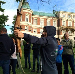 Aktivitet i samband med konferens på Häckeberga slott