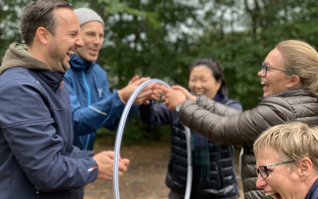 Teambuilding hos RA Äventyr i Häckeberga utanför Malmö Skåne